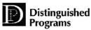 Image of Distinguished Programs